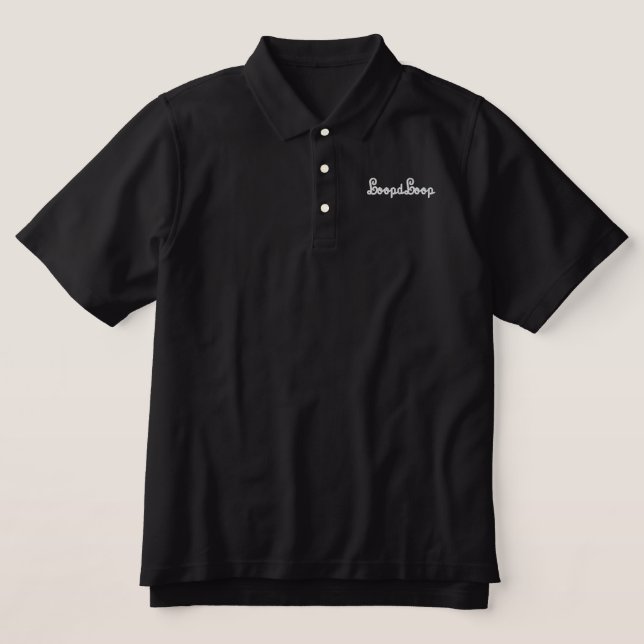 POLO SHIRT MENS ART AND DESIGN (Design Vorderseite)
