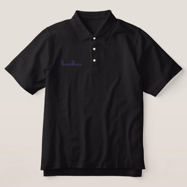 POLO SHIRT MENS ART AND DESIGN (Design Vorderseite)