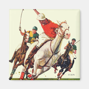 Polo-Spiel Magnet