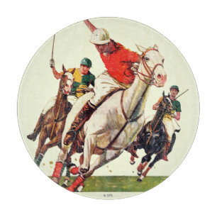 Polo-Spiel Schneidebrett