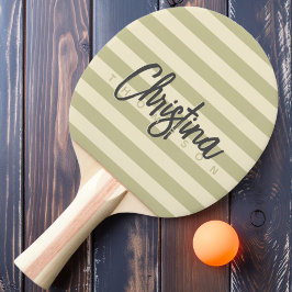 Polo-Staubstreuer aus der Mitte des Jahrhunderts - Tischtennis Schläger