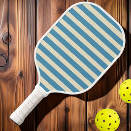 Polo-Streifen Aqua Splash aus dem Mittelalter Pickleball Schläger