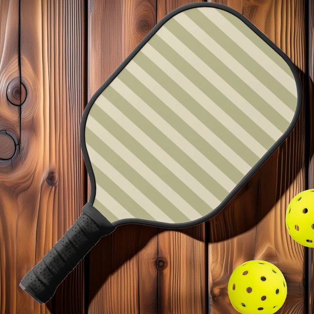 Polo-Streifen aus der Mitte des Jahrhunderts Pickleball Schläger (Von Creator hochgeladen)