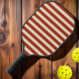 Polo-Streifen Mitte des Jahrhunderts Siena Pickleball Schläger
