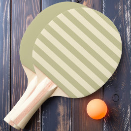 Polo-Streifen und fest Tischtennis Schläger