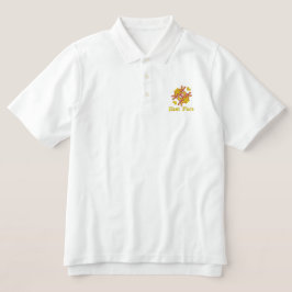 Polo-T - Shirt, bestickt