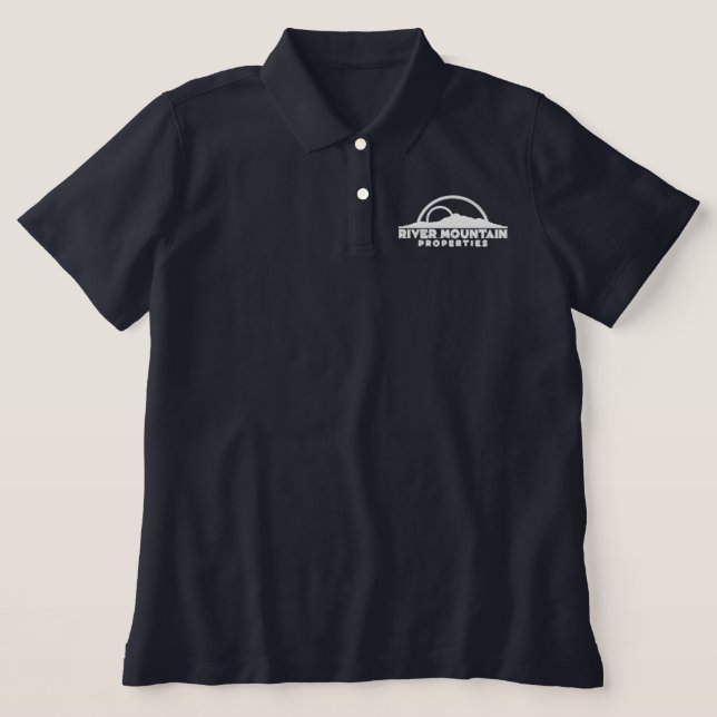 Polohemd mit Stickerei (Design Vorderseite)