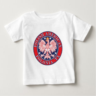 Polonia Texas Polnischer Adler Baby T-shirt