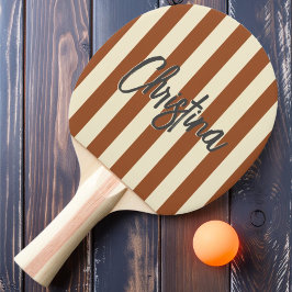 Polostreifen aus der Wüste, Sonnenanbettenname Mit Tischtennis Schläger