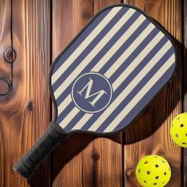 Polostreifen des Lavendels aus der Mitte des Jahrh Pickleball Schläger