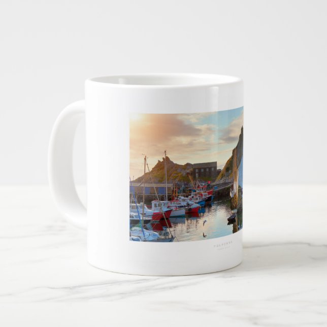 Polperro Jumbo-Tasse (Vorderseite Links)