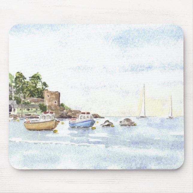 "Polruan Schloss" Mousepad (Vorne)