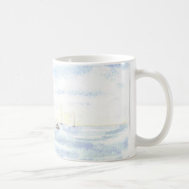 "Polruan Schloss-" Tasse (Rechts)