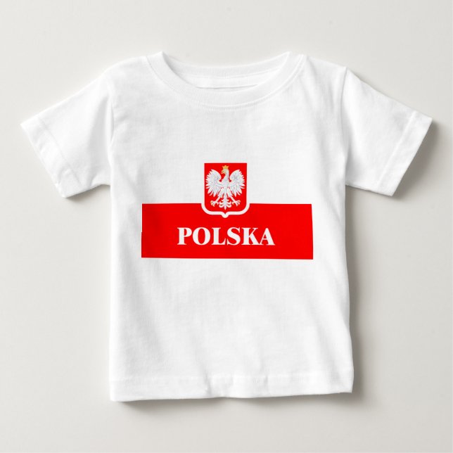 Polska 1 baby t-shirt (Vorderseite)