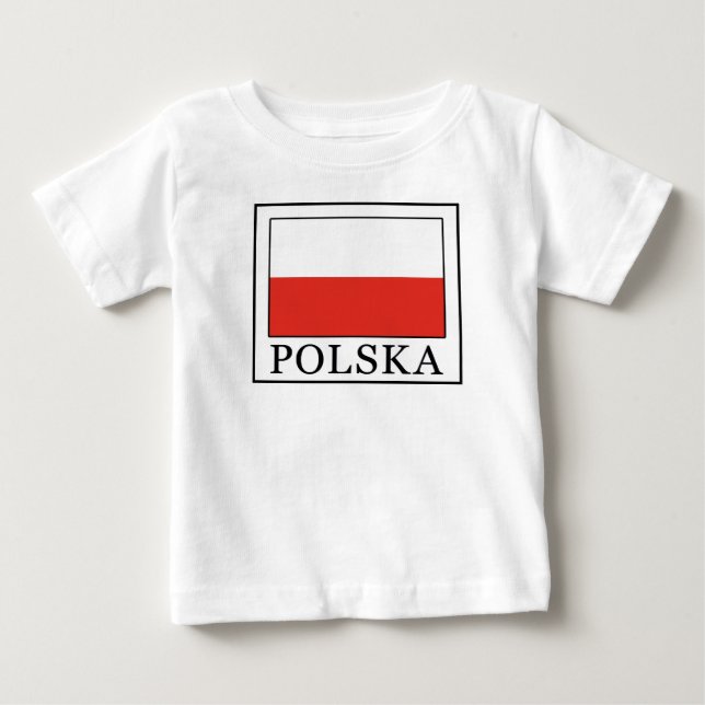 Polska Baby T-shirt (Vorderseite)
