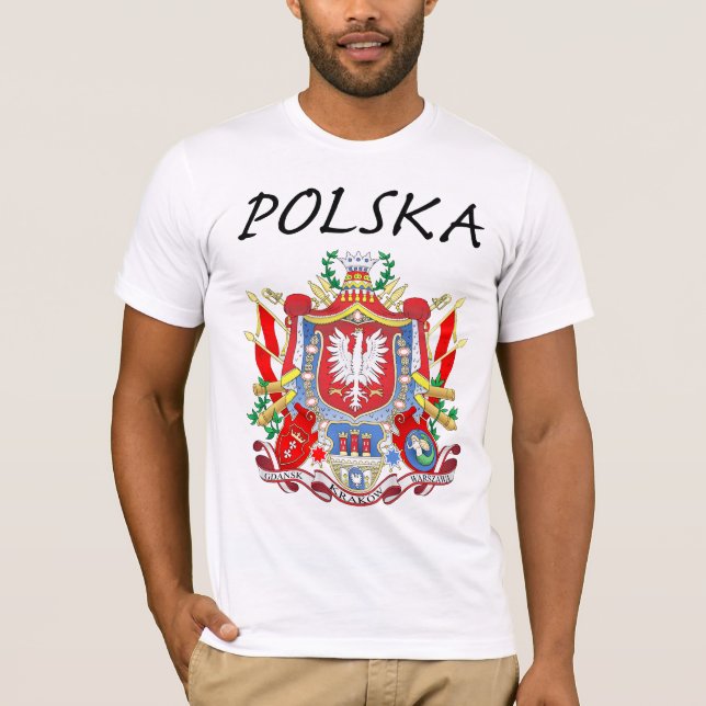 Polska drei Städte T-Shirt (Vorderseite)