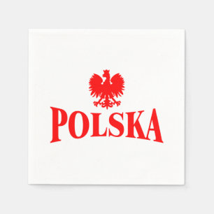 Polska Eagle Bar Napkins Serviette