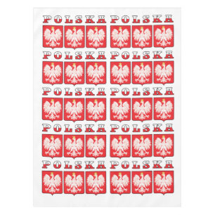 Polska Eagle Flag Shields Tischdecke