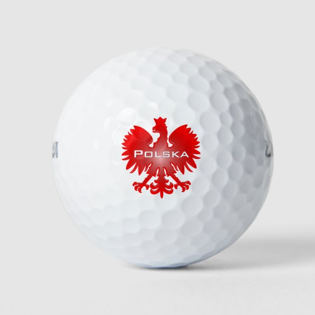 Polska Eagle Golf Balls Golfball (Vorderseite)