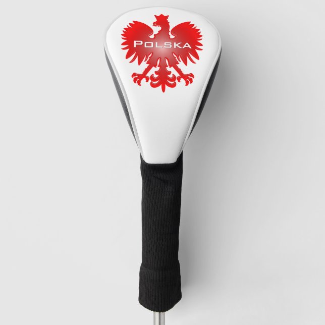 Polska Eagle Golf Cover Golf Headcover (Vorderseite)