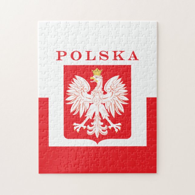 Polska Eagle Red Shield (Vertikal)