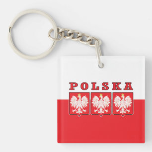 Polska Eagle Shields Schlüsselanhänger