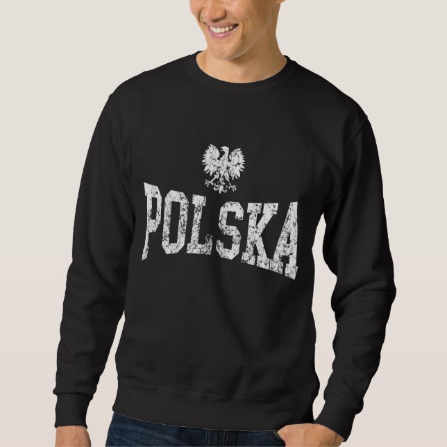 Polska Eagle Sweatshirt (Vorderseite)
