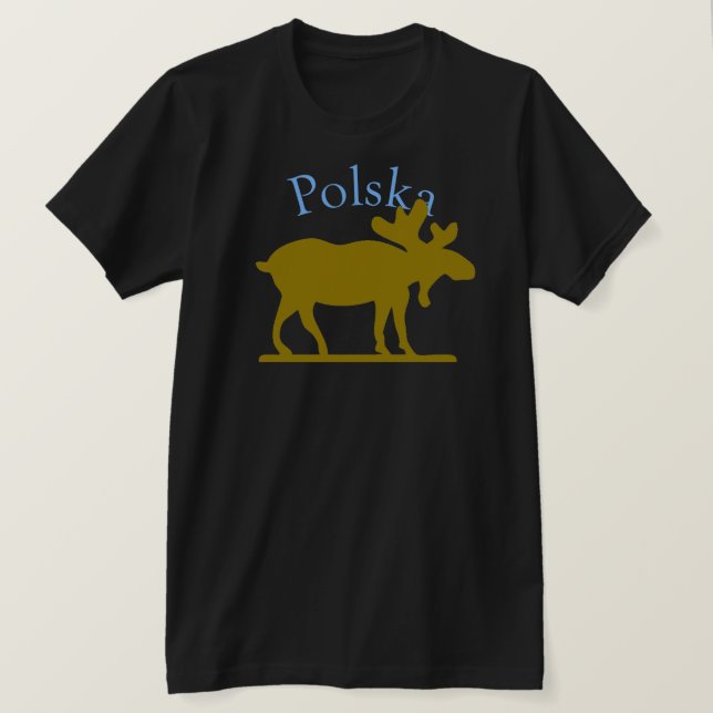 Polska łoś Shirt (Design vorne)