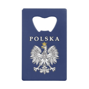 Polska mit Polnischem Adler Geldbeutel Flaschenöffner