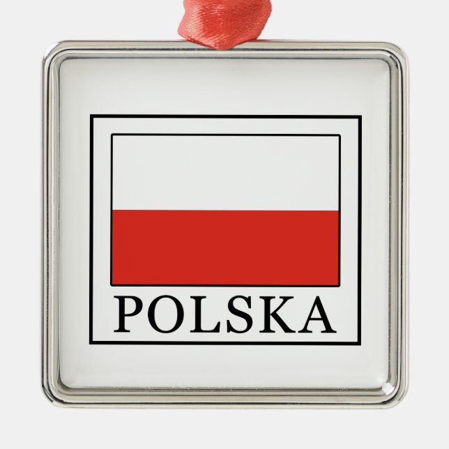 Polska Ornament Aus Metall (Vorne)