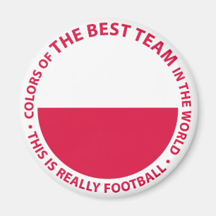 Polska Poland Art Shield Magnet