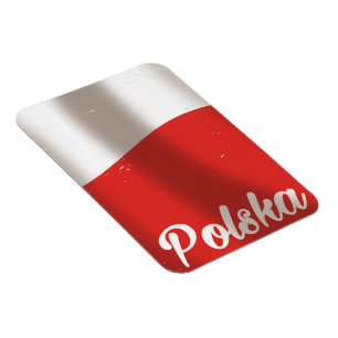 Polska, Polen Vintage Reiseplakat Magnet