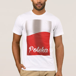 Polska, Polen vintage Reiseposter T-Shirt