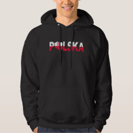 Polska Polska Flag Basic Hoodie