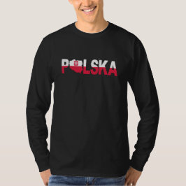 Polska Polska Flag Long Sleeve T-Shirt