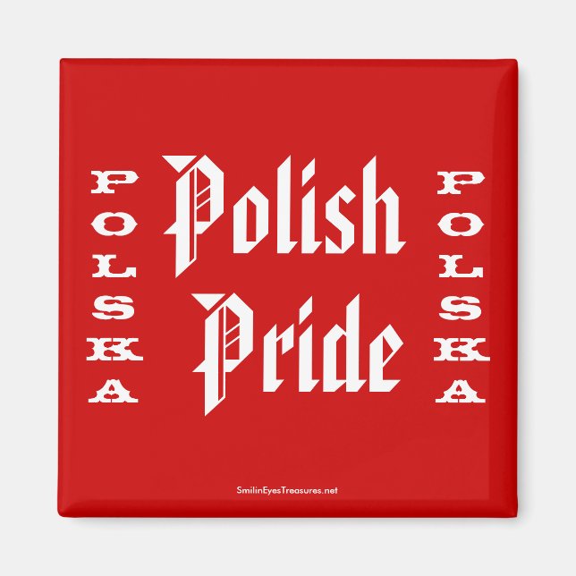 Polska Pride Polska Magnet (Vorne)