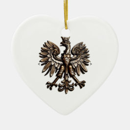 Polski orzelek keramik ornament
