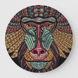 Polstermatte Große Wanduhr