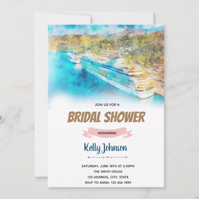 Polterabend Einladung (Vorderseite)