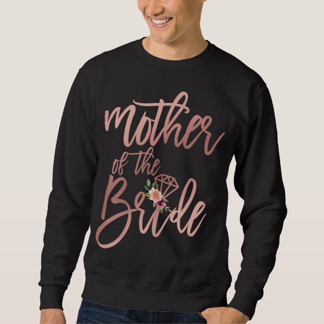 Polterabend Geschenk für Mama von Bride Mother of  Sweatshirt (Vorderseite)