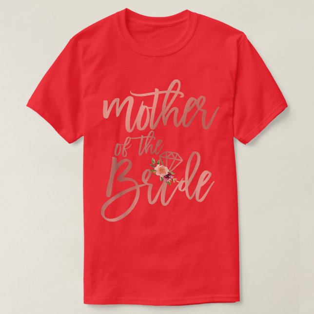 Polterabend-Geschenk für Mama von Mutter Braut T-Shirt (Design vorne)