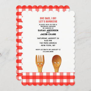 Polterabend GRILLEN Einladung