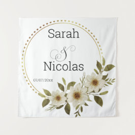 Polterabend personalisierte Tapisserie Wandteppich