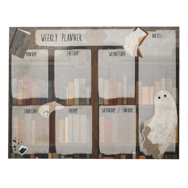 Poltergeist Planner Notizblock (Vorderseite)