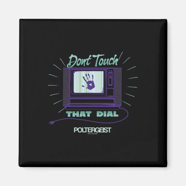 Poltergeist Touch nicht, dass Dial Hand Static Hal Magnet (Vorne)