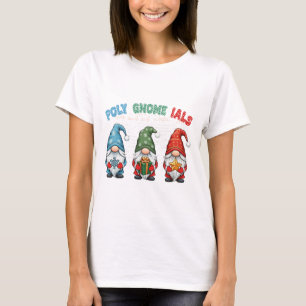 Poly-gnome-ials Algebra Lehrer Calculus Lustige Ma T-Shirt