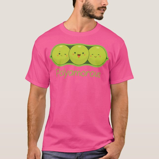 Poly Peas T-Shirt (Vorderseite)