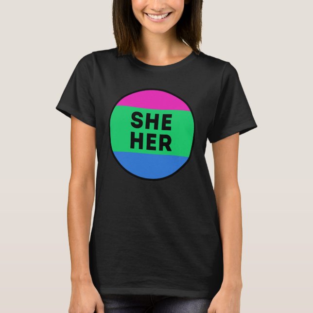 Poly Pride T - Shirt (Vorderseite)