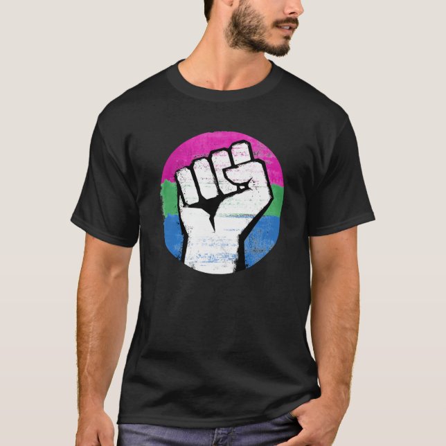Poly Pride T - Shirt (Vorderseite)