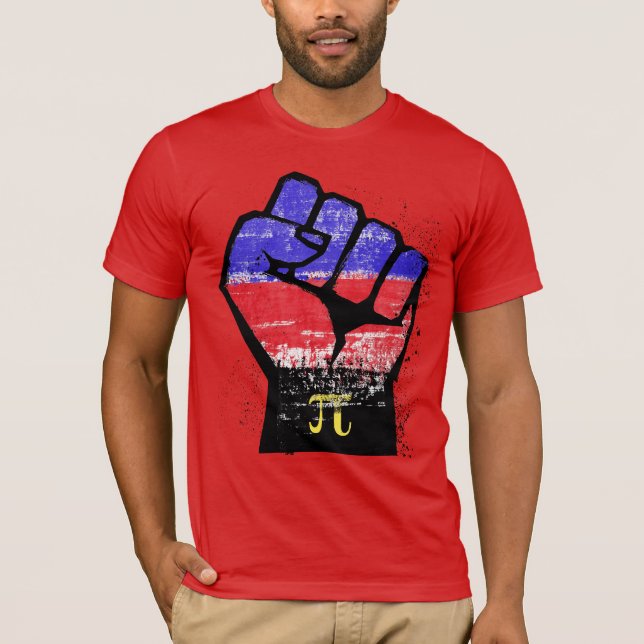 Poly Pride Widerstand T-Shirt (Vorderseite)